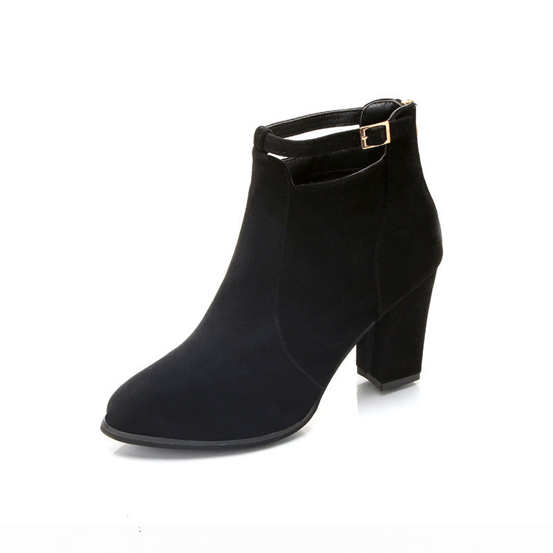 High-heeled Martin Boots For Women JaysEssentials
