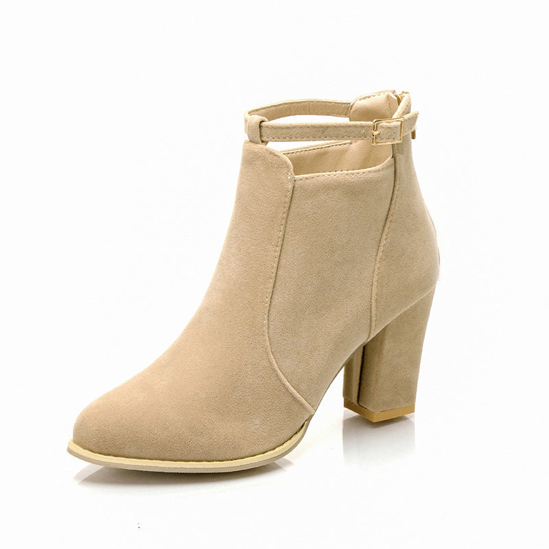 High-heeled Martin Boots For Women JaysEssentials