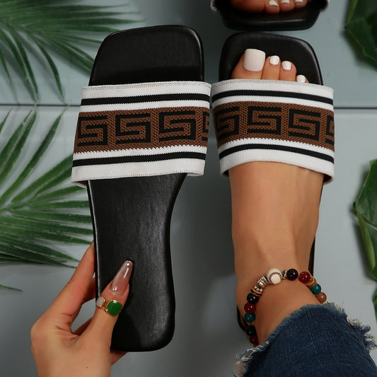 Women's Fashion Color Matching Casual Sandals for Every Occasion