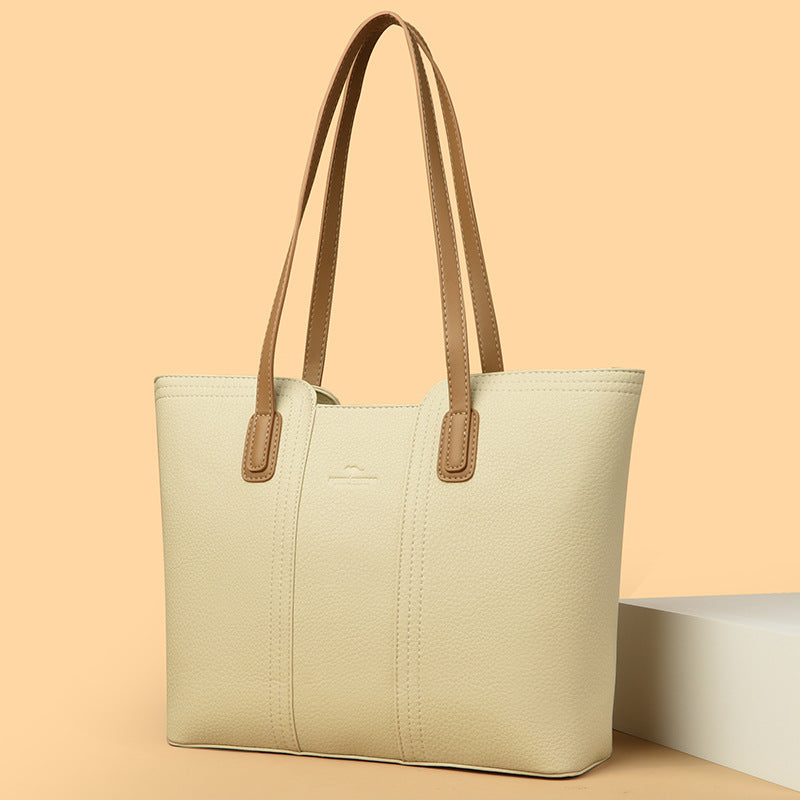 Women's Shoulder Bag Fashion Simple High Capacity Waterproof Totes