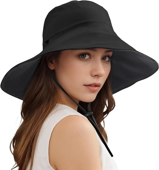 Unisex Wide Brim Double Sided Cooling Bucket Sun Hats