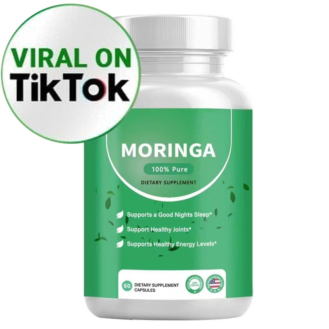 Moringa Capsules for Energy, Metabolism & Immune Support